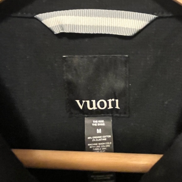 Vuori Ripstop Shirt Jacket in Black - Picture 2 of 3